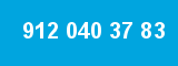 912 040 37 83 912 040 37 83
